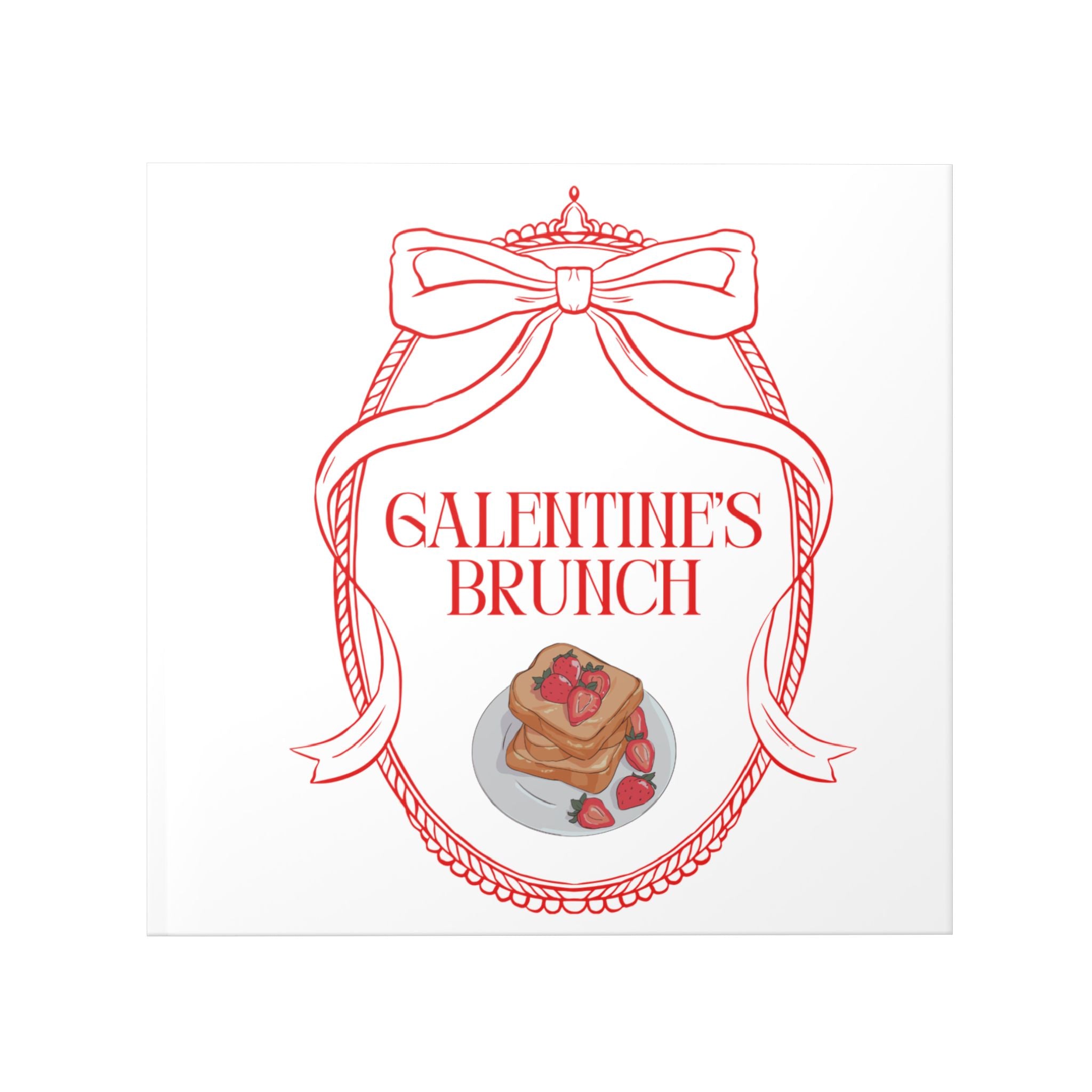 Galentine's Brunch Hardcover Photo Book — Brunch Party Keepsake