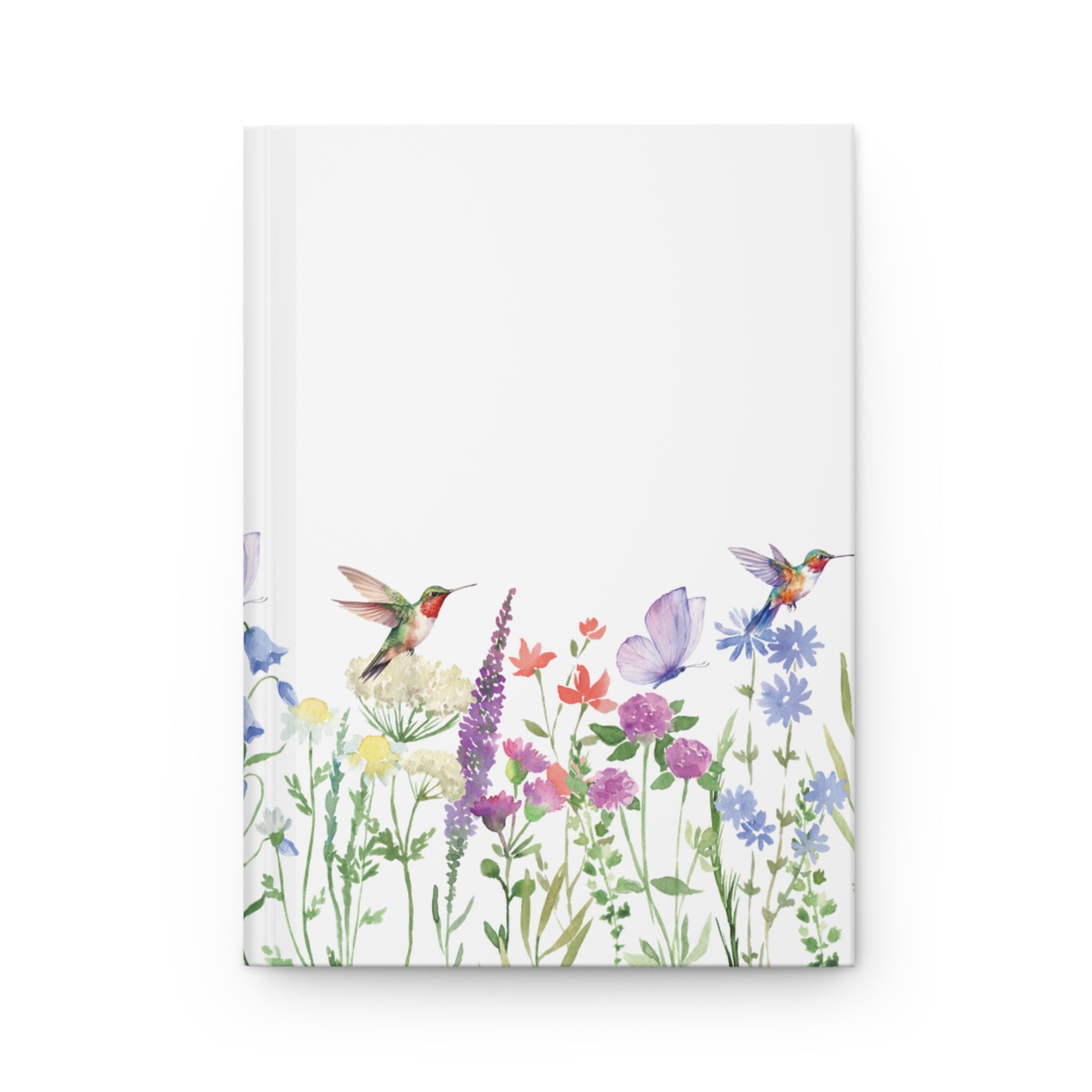 Wildflower Hummingbird Hardcover Journal