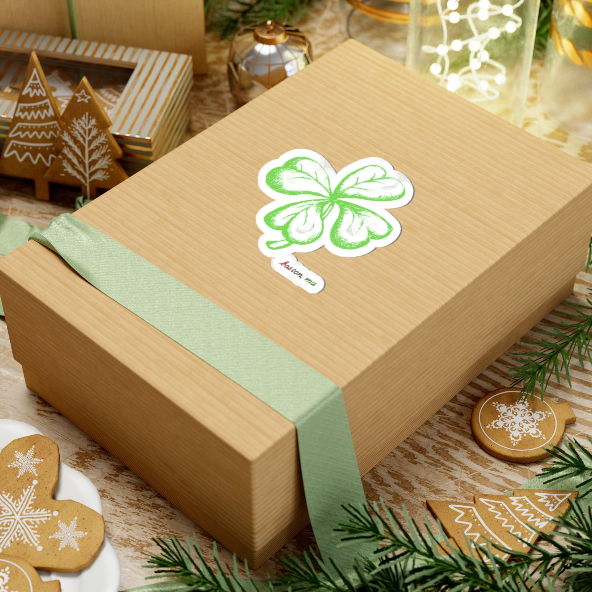 Clover sticker