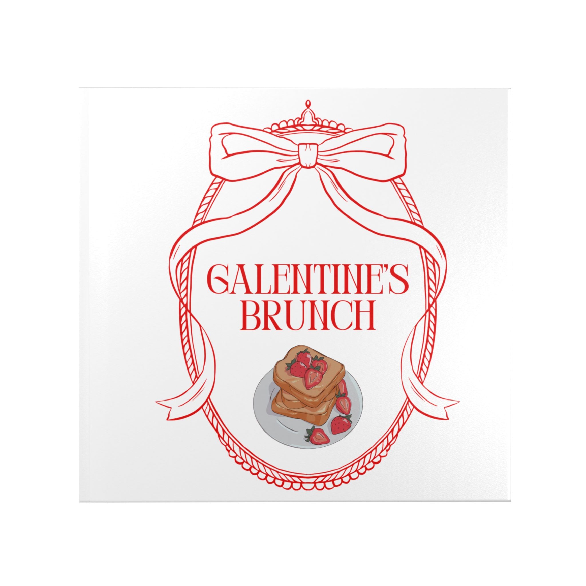 Galentine's Brunch Hardcover Photo Book — Brunch Party Keepsake