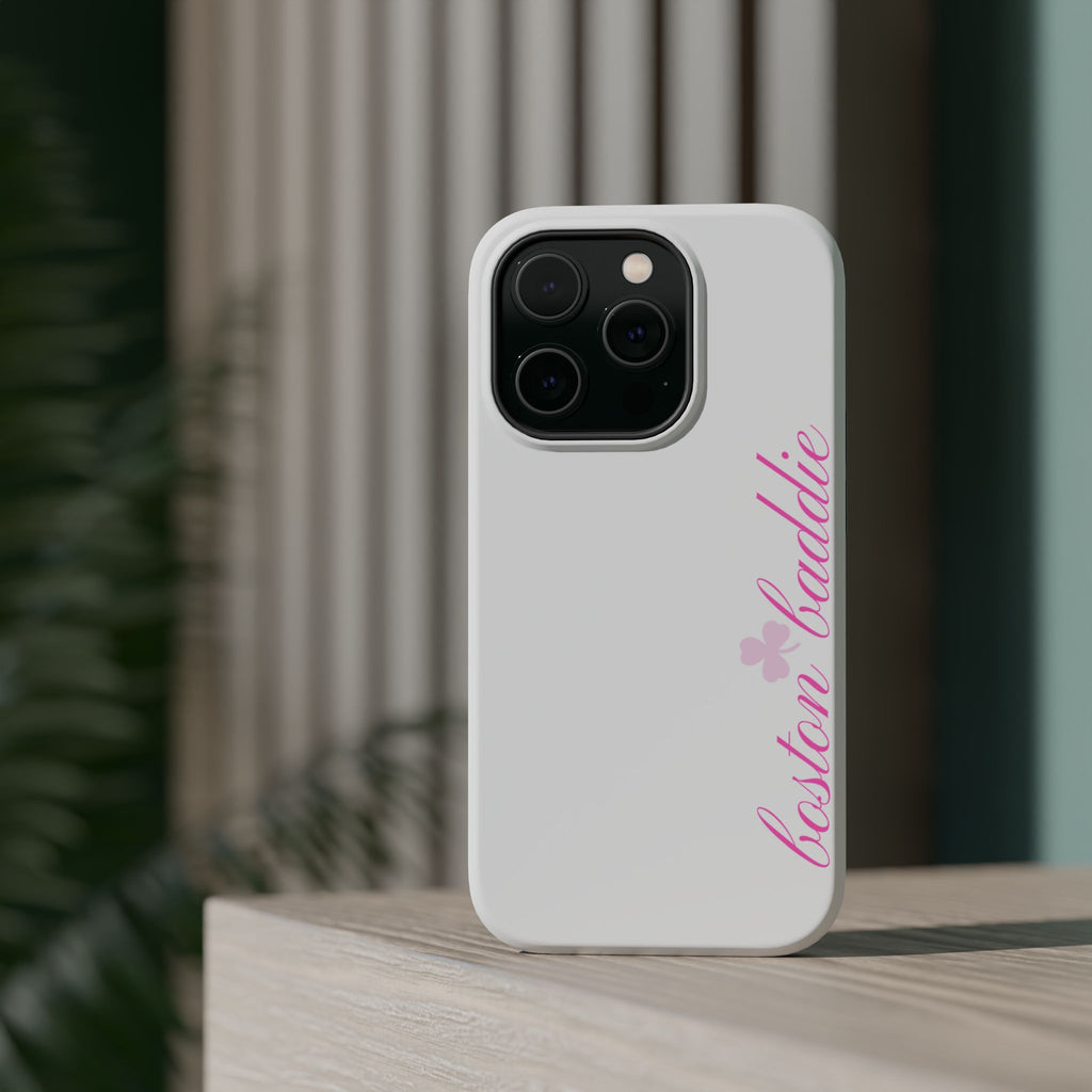 Minimalist Phone Case - Boston Baddie Edition