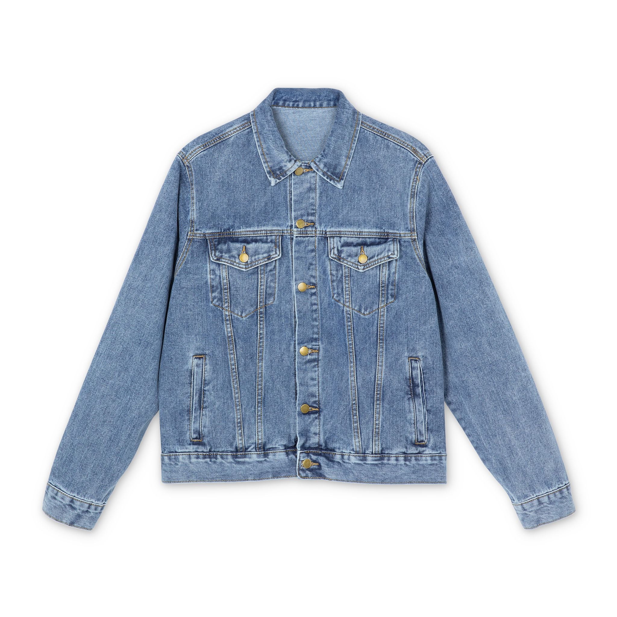 Casual Unisex Jean Jacket - Boston Baddie Edition